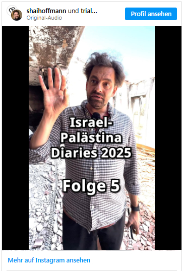 Israel Palästina Diaries 2025 Folge 5